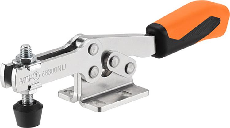 AMF 68300NIJ-2 Waagrechtspanner plus mit orangefarbenem Handgriff, Größe : 2, F1: 1,6 kN, F2: 3,0 kN - LE 68300NIJ Waagrechtspanner plus mit orangefarbenem Handgriff-Abbildung