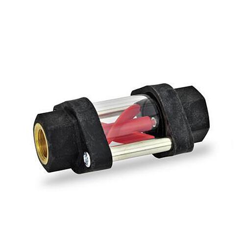 Ganter 655-G1-114-RT Durchflussanzeiger, Kunststoff - GN 655 Durchflussanzeiger - Kunststoff-Abbildung