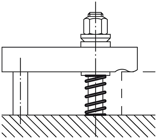 Norelem 07650-06 DRUCKFEDER FÜR SPANNEISEN D1=6,5 - Norelem 07650 Druckfedern fuer Spanneisen