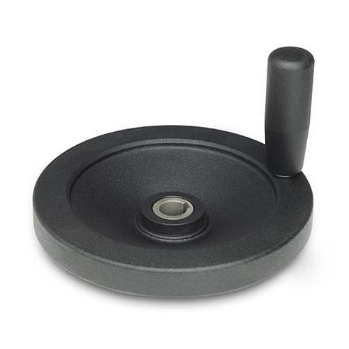 Ganter 323.4-200-K20-D-ZI SICHERHEITS HANDRAD - GN 323-4 Sicherheits Handraeder mit Gleitlager-Abbildung