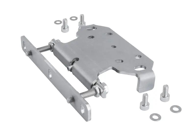 Accuride DA0118-0240RC Linearbewegungsschiene 2,4m, ohne Befestigungslöscher - ACHTUNG!! ÜBERLÄNGE, SPEDITION!! - Accuride DS0118-SMBRKTRC Tuermontagewinkel fuer Linearschiene DA0118RC