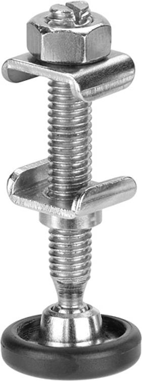 AMF 6875-1 Andrückschraube, Größe : 1, D: 19, L3: 17 - 35 - LE 6875 Andrueckschraube-Abbildung