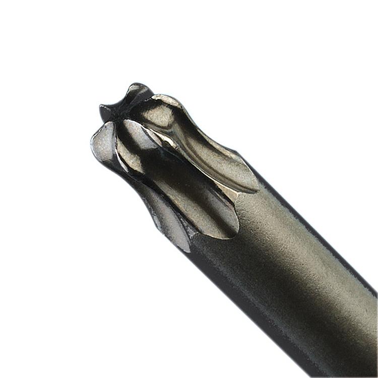 AMF 918-HT8F TORX-Kugelkopfschraubendreher COLOR-Schlüsselhalter, Inhalt TORX: T9, 10, 15,20, 25, 27, 30, 40 - LE 918-HT8F TORX-Kugelkopfschraubendreher COLOR-Schluesselhalter -Skizze