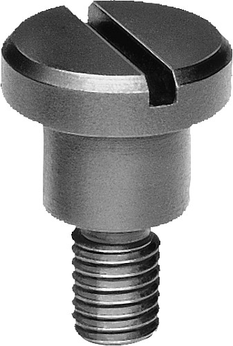 DIN 923 07530-04 FLACHKOPFSCHRAUBE BR, D1= M4, L= 3 mm - Norelem 07530 Flachkopfschrauben mit Schlitz und Ansatz DIN 923