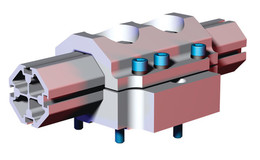 DESTACO CPI-ATI-151-90HD-60BB Verbindungsträger für direkte Roboter Schnittstelle, oder für Übergabe Ablagetisch, Lastwert: 746 Nm, Material Aluminium, - LE70000 ATI Verbindungstraeger Roboter Interface