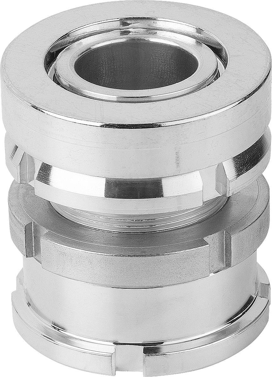 Norelem 27706-1230 KUGEL AUSGLEICHSELEMENT MIT KONTERMUTTER - 27706-1230 KUGEL AUSGLEICHSELEMENT MIT KONTERMUTTER