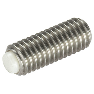 Halder 22760.0682 Druckschraube mit Kunststoffbolzen  M 8 x 13,6, rostfreier Stahl - Druckschrauben Druckschraube mit Kunststoffbolzen - M 4 x 9- Stahl mit Thermoplast-Bolzen Stahl