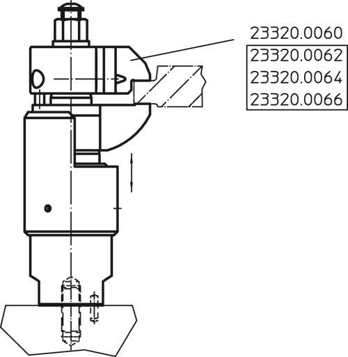 Halder 23320.0016 Schwimmspanner kombinierte Spannung und Verblockung, M 16 - Schwimmspanner Schwimmspanner - kombinierte Spannung und Verblockung - M 16