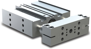 DESTACO DLT-06M-B-C-6-V-S Linearantriebe, Blockgehäuse mit integrietem Zylinder; Größe 06, B= Blockgehäuse, C= Gleitlager, Hub= 6 mm, V= Viton Dichtung, S= korrosionsbeständige Führungsstangen - LE70000 DLT-10