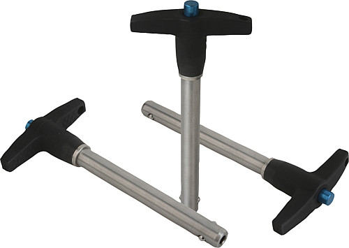 Kipp K0366.25812090 KUGELSPERRBOLZEN M. T GRIFF, D1=12, L=90, SELBSTSICHERND - KIPP K0366 Kugelsperrbolzen mit T Griff selbstsic