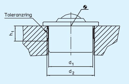 Halder 22750.0068 Toleranzring Ø 36,0 - EH 22750 Toleranzring