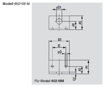 DESTACO 602106-M Befestigungswinkel Stahl - 602 Befestigungswinkel