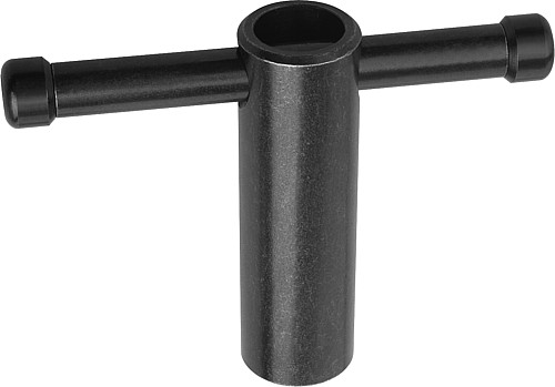 Kipp K0755.210 KNEBELMUTTER MIT LOSEM KNEBEL, M10, L1=20 - KIPP K0755-LK Knebelmuttern mit losem Knebel DIN 6