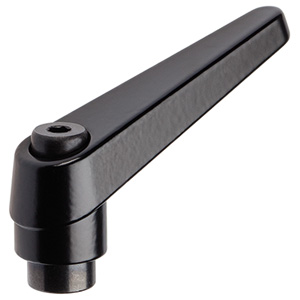 Halder 24400.0424 Verstellbarer Klemmhebel mit Innengewinde Ø 22 x M 10, schwarz - Verstellbare Klemmhebel Verstellbarer Klemmhebel mit Innengewinde - Durchmesser 13 x M 3 - schwarz orange