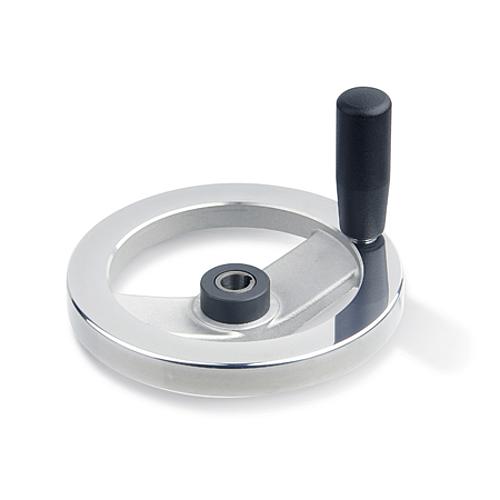 Ganter 322.5-250-K22-A-ZI SICHERHEITS HANDRAD - GN 322-5 Sicherheits Handraeder mit Nadellager-Abbildung