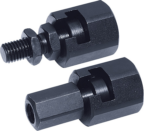 Norelem 23450-06 SCHNELLSTECKKUPPLUNG, MIT RADIALVERSATZAUSGLEICH - Norelem 23450 Schnellsteckkupplungen mit Radialversatzausgleich