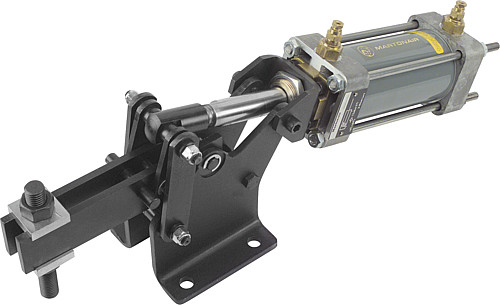 Kipp K0092.2000 PNEUMATIKSPANNER HORIZONTAL, SCHWERE AUSFÜHRUNG, P=2000 daN - KIPP K0092 Pneumatikspanner horizontal schwere Au