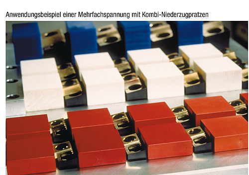 Kipp K0036.08 KOMBI NIEDERZUGPRATZE D=M8, - KIPP K0036 Kombi Niederzugpratzen
