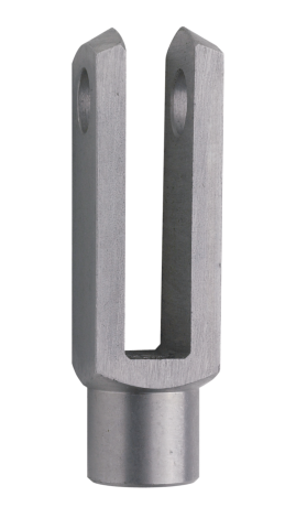 Leschhorn 09622-16-64-M16-NI Edelstahl Gabelkopf, DIN 71752, - 09622 Gabelkoepfe Edelstahl