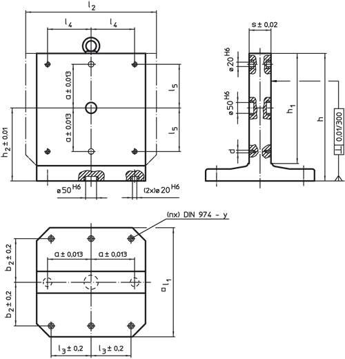 Halder 1906.640 Aufspannwinkel l1= 630 - #N/A