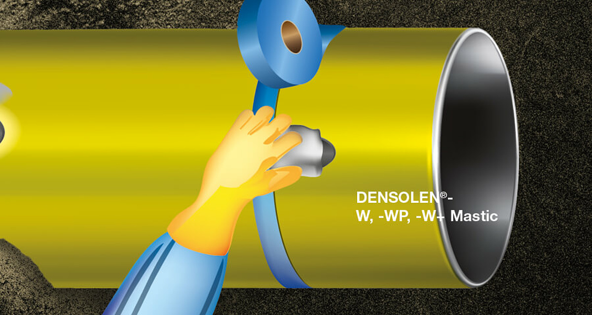 Leschhorn WP40x5x2000 DENSOLEN®-Mastic Butylkautschuk für die Verfüllung von Hohlräumen und das Anformen von Übergängen; - WP40x5x2000 DENSOLEN-Mastic