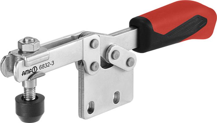 AMF 6832-5 Waagrechtspanner mit rotem Handgriff, Größe : 5, F1: 3,0 kN, F2: 5,0 kN - LE 6832 Waagrechtspanner -Abbildung