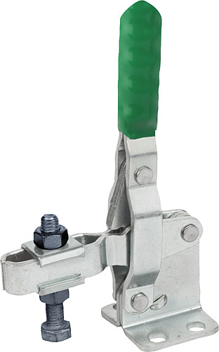 Norelem 05020-05 SCHNELLSPANNER VERTIKAL, MIT WAAGRECHTEM FUSS, D=M5X35 - Norelem 05020 Schnellspanner vertikal mit waagrechtem Fuss