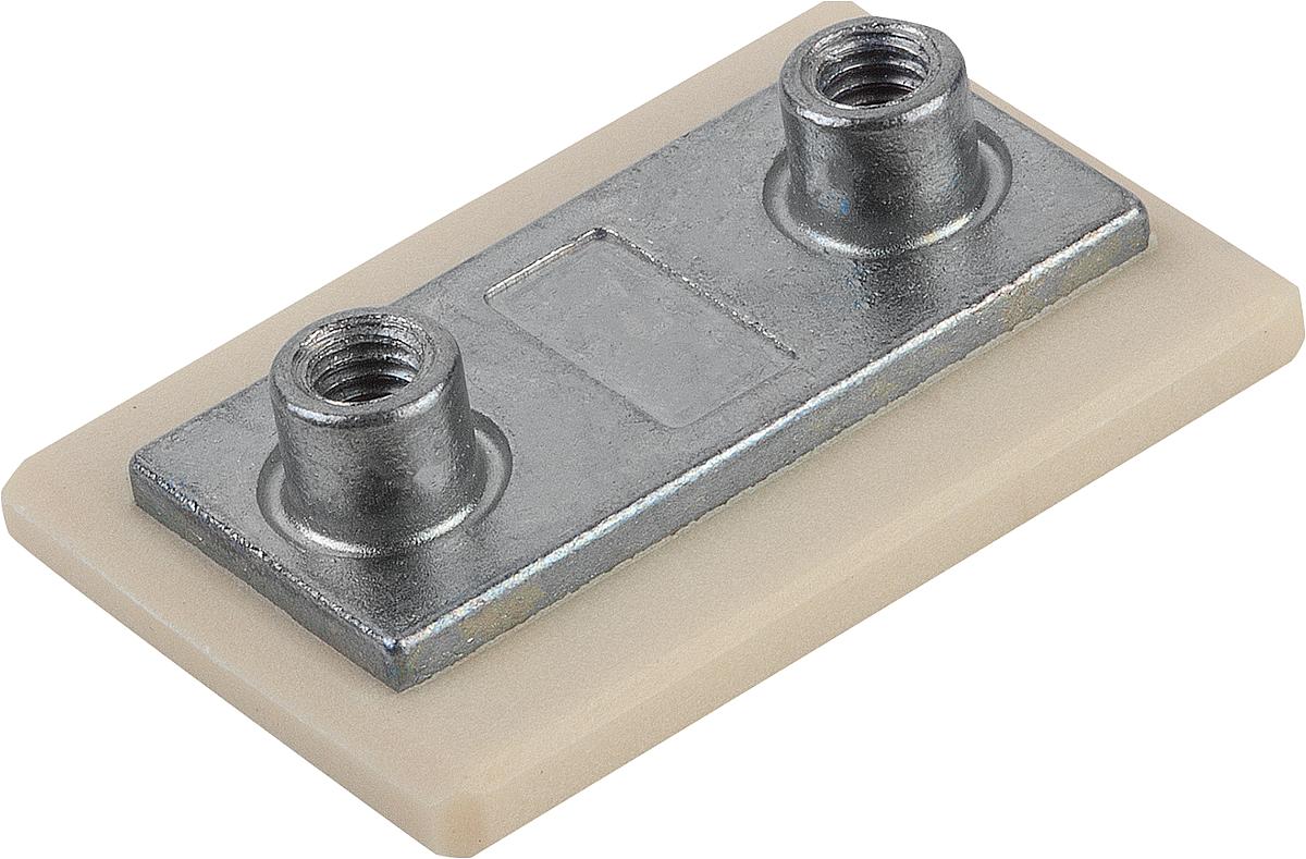 Norelem 21230-2710 FÜHRUNGSWAGEN DRY LIN® N, FESTLAGER - 21230-2710 FUEHRUNGSWAGEN DRY LIN N - FESTLAGER