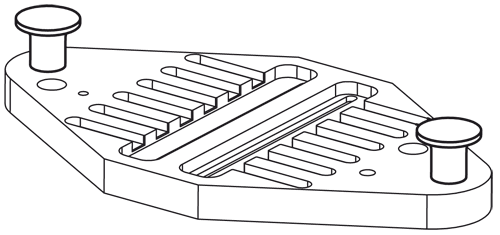 Halder 24540.0033 Pilzgriff Ø 33 x M 8 mit Innengewinde - Pilzgriffe Pilzgriff - Durchmesser 21 x M 6 - mit Innengewinde mit Innengewinde -Bild 1-