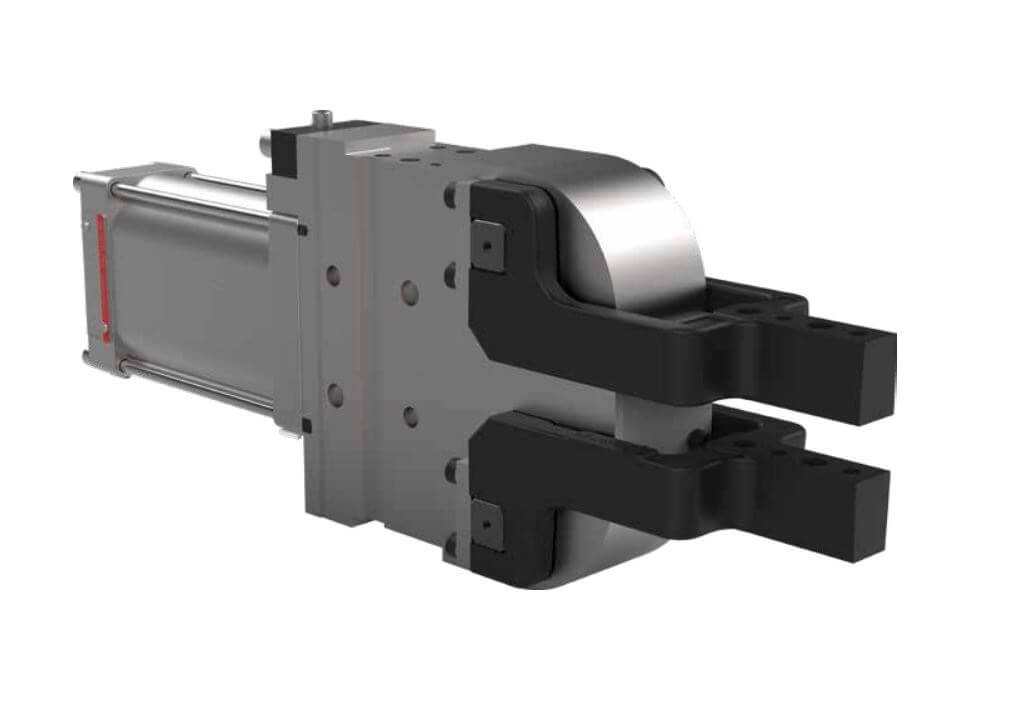 DESTACO 82D40-203C900 Automations-Kraftspanner Haltemoment  55 Nm Spannmoment 55 Nm  Zylinder Ø40 max. Öffnungswinkel 180° Mit Spannarm Mit Abfragung - DESTACO 82D40-2 82D63-5 Automations-Kraftspanner