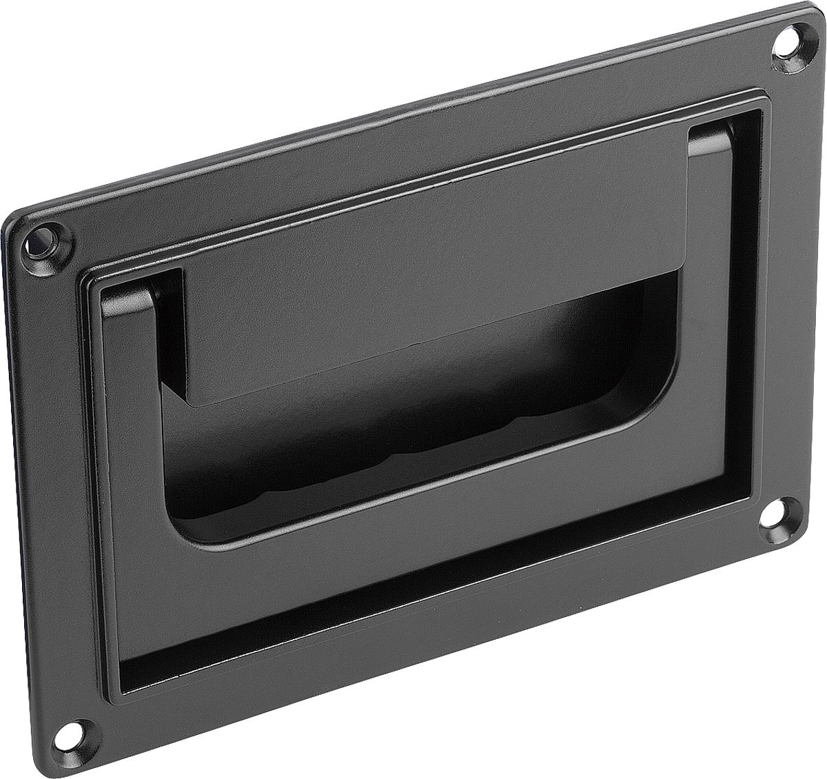 Norelem 06962-05018421 SCHALEN KLAPPGRIFF FORM B, SCHWARZ PULVERBESCHICHTET - 06962-05018421 SCHALEN KLAPPGRIFF FORM B - SCHWARZ PULVERBESCHICHTET