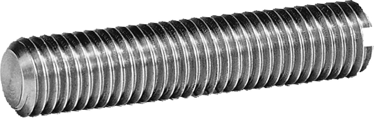 Norelem 551-M8X80, Gewindestift DIN 551 Stahl - 551-M8X80 - Gewindestift DIN 551 Stahl