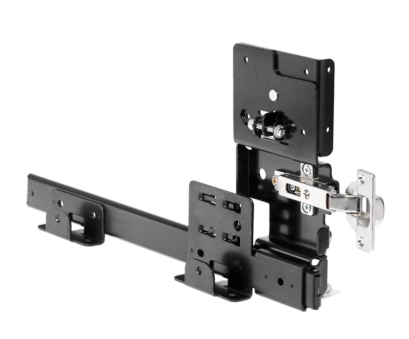 Accuride DB1321-0040-2 Linearführungen, 56,9x212, SL 405, TR 290, 14kg, schwarz verzinkt - Accuride DB1321 Linearfuehrungen - 14 kg