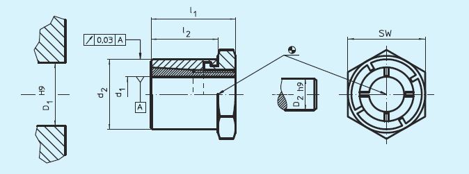 Halder 25050.0025 Welle-Nabe-Spannsatz ohne Kontersechskant Ø 25 x Ø 42 - EH 25050 Welle-Nabe-Spannsaetze ohne Kontersechskant