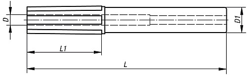 Norelem 96630-001 KEGELREINIGER FÜR MORSEKEGEL MK1, (99930 001) - Norelem 96630 Kegelreiniger fuer Morsekegel -MK-