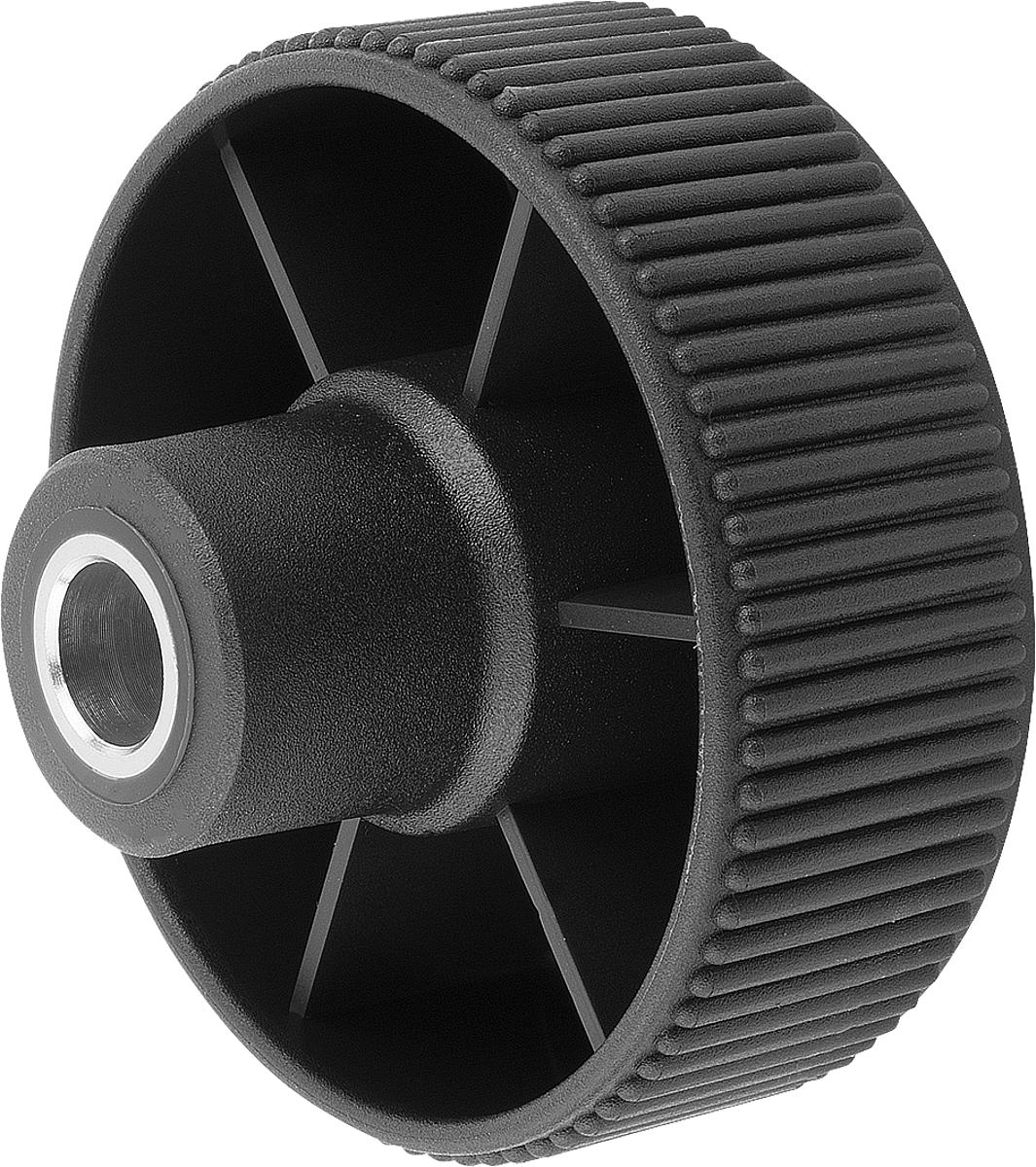 Kipp K0260.3106 NOVO.GRIP RÄNDELRAD  GR.1  FORM E, D=40, D3=6 - K0260-3106 NOVO GRIP RAENDELRAD GR 1 FORM E - D 40 - D3 6