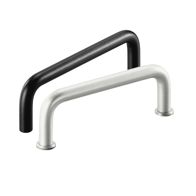 Leschhorn ERA-10.055.54 Economy Bügelgriffe, Rundaluminium, A 55, schwarz pulverbeschichtet - LE ECONOMY ERA-10 Buegelgriffe