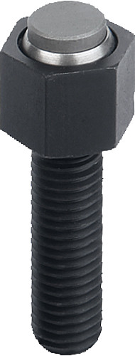 Kipp K0289.224X040 PENDELAUFLAGE FORM E MIT O RING D1=M24, L1=40 - KIPP K0289-E Pendelauflagen verstellbar - mit O Rin