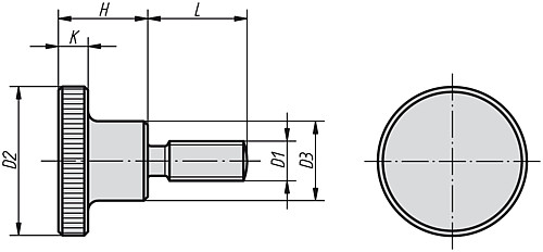 Norelem 06090-05X10 RÄNDELSCHRAUBE DIN 464 M5X10, - Norelem 06090 Hohe Raendelschrauben aus Stahl und Edelstahl DIN 464