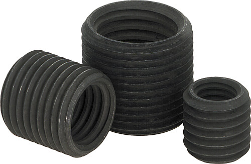 Kipp K0863.01012304003 GEWINDEBUCHSE, VERGÜTET, BLANK M12 / M16 X 1,5 - KIPP K0863 Gewindebuchsen fuer Rastersysteme