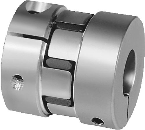 Norelem Rotex 28 ALD-92-1 Drehelastische Kupplung, Ø25- 1- Ø24, - Norelem 23022 Elastomer Klauenkupplungen mit radialer Klemmnabe