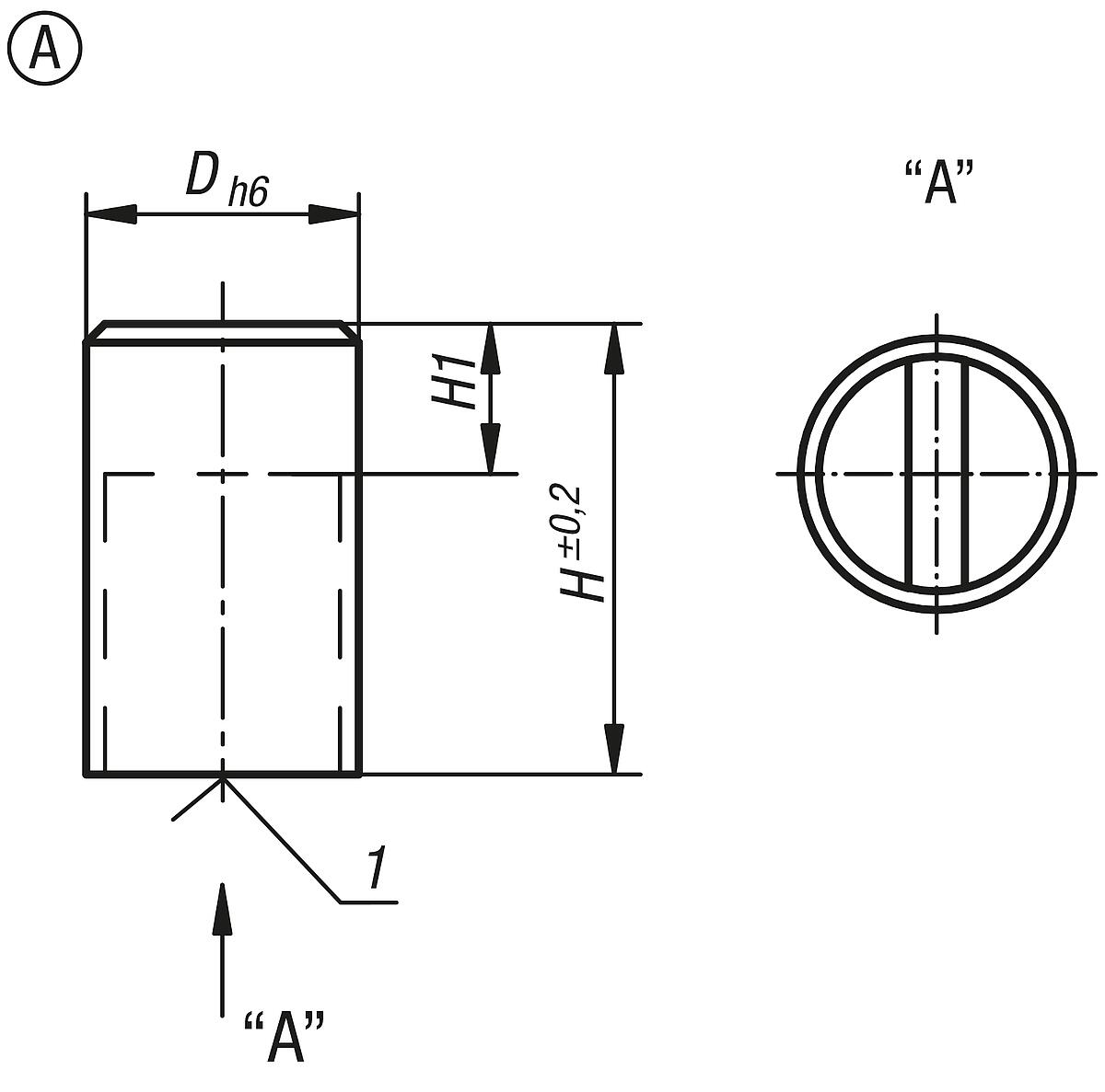 Norelem 09067-07 MAGNET STABGREIFER, RUND, D=13, FORM:A, SMCO, KOMP:MESSING - NLM 09067 Magnete rund -Stabgreifer- aus SmCo - Massblatt