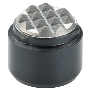Halder 22620.0231 Hartmetalleinsatz mit Passungsaufnahme Ø 14 mit Spitze - Hartmetalleinsaetze Hartmetalleinsatz mit Passungsaufnahme - Durchmesser 14 - geriffelt geriffelt -Bild 1-