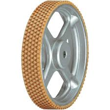 Leschhorn 80200-MR 200-AL-04-R Messräder Nabenbohrung 4 mm, Werksstoff: Alumnium; Oberfläche: Gerändelt - Noppenmessrad