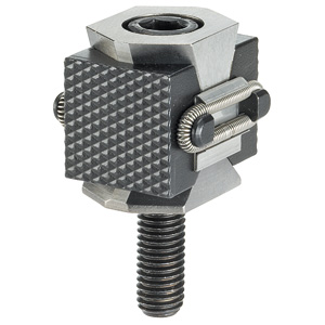 Halder 23250.0158 Keil-Spannsegment M 8, Einfachkeil Spannbacke mit Anschraubgewinde - Keil-Spannsegment - M 12 - Einfachkeil - Spannbacke geriffelt Einfachkeil - Spannbacke geriffelt