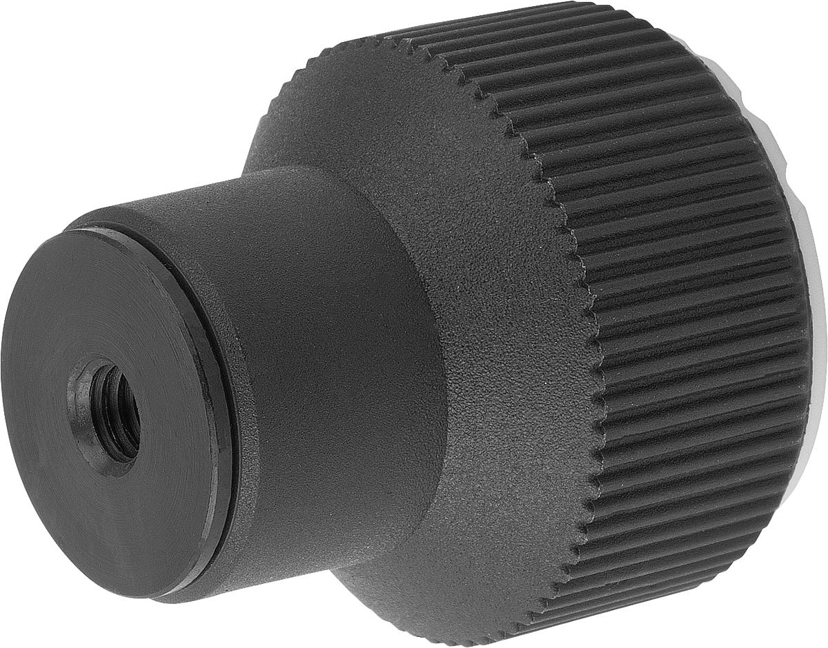 Kipp K0277.2065 DREHMOMENT RÄNDELKNOPF GR.2  M6, DECKEL LICHTGRAU - K0277-2065 DREHMOMENT RAENDELKNOPF GR 2 M6 - DECKEL LICHTGRAU