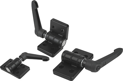Kipp K0442.45252508 SCHARNIER AUS ZINKDRUCKGUSS, MIT KLEMMFUNKTION - KIPP K0442 Scharniere aus Zinkdruckguss - mit Klem