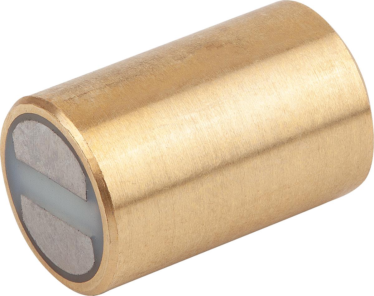 Norelem 09067-10 MAGNET STABGREIFER, RUND, D=16 D1=M04, FORM:B, SMCO, KOMP:MESSING - 09067-10 MAGNET STABGREIFER - RUND - D 16 D1 M04 - FORM B - SMCO - KOMP MESSING