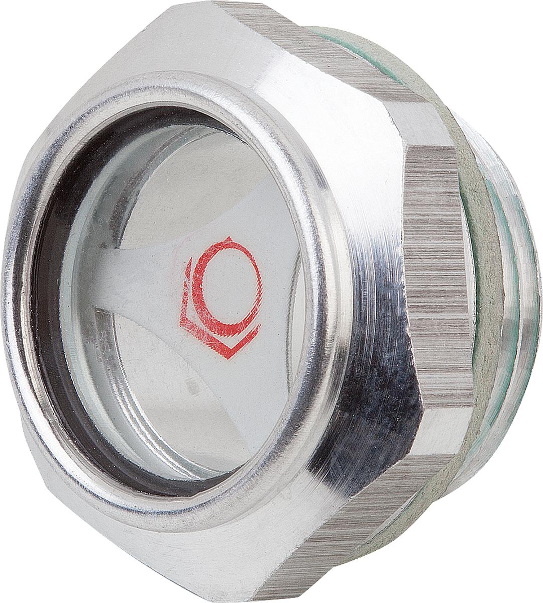 Kipp K0448.292215 ALUMINIUM ÖLSCHAUGLAS D=29,5, D1=M22X1,5 - K0448-292215 ALUMINIUM OELSCHAUGLAS D 29-5 - D1 M22X1-5