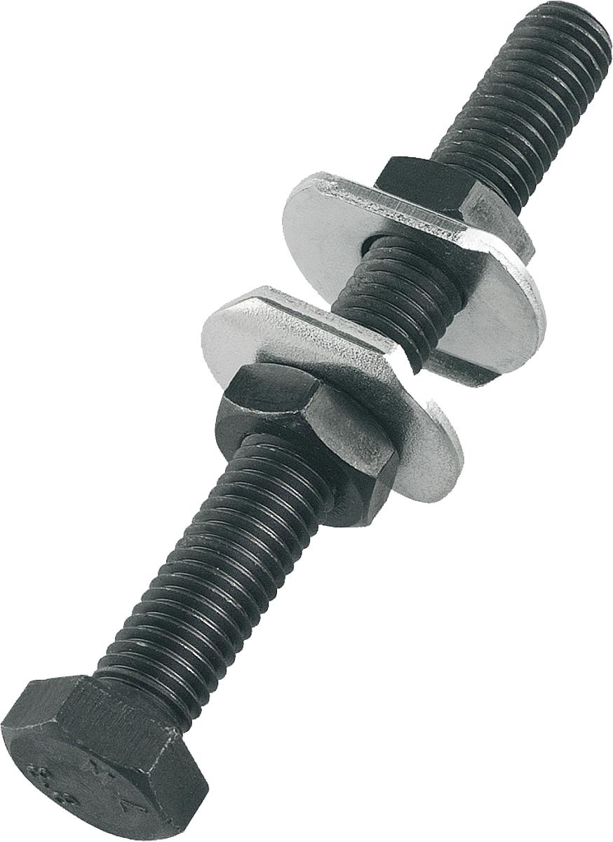 Kipp K0101.108040 ANDRUCKSPINDEL FORM B, M8, L=40 - K0101-108040 ANDRUCKSPINDEL FORM B - M8 - L 40